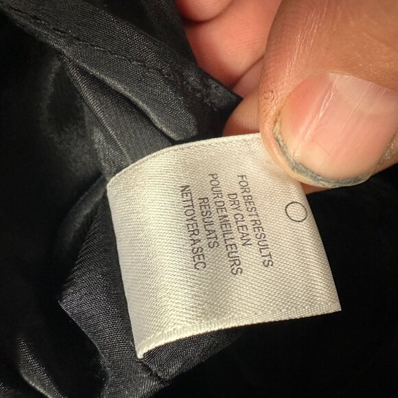 Halston Heritage Womens Black Pleated Skirt Size 8 Silk & Viscose - Picture 6 of 6